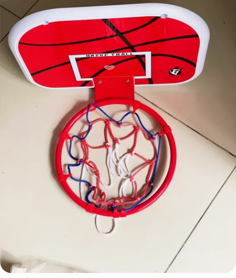 宏登儿童免打孔玩具家庭壁挂式宿舍篮球投篮框...