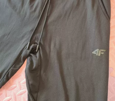 波兰4F春秋冬加绒男士户外运动裤轻便速干保...