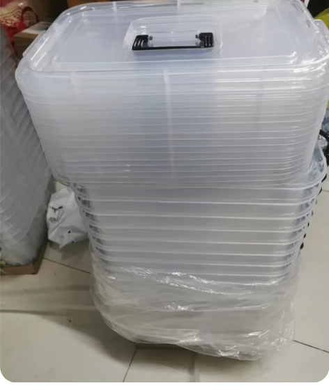 全新手提收纳箱，中号，加厚 两个19元，三...