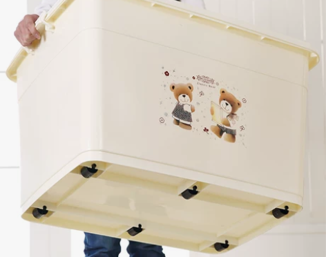 加厚收纳箱 收纳箱加厚整理箱塑料特大号衣服...