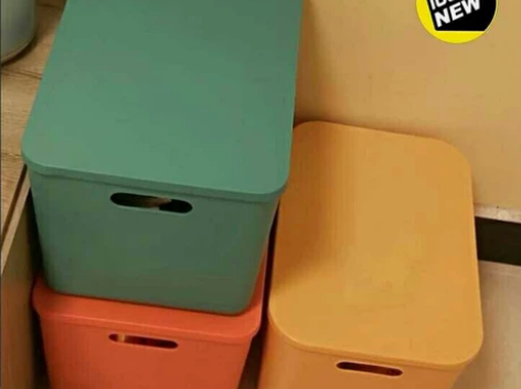 店铺不做了 处理50个收纳箱桌面收纳盒家用...