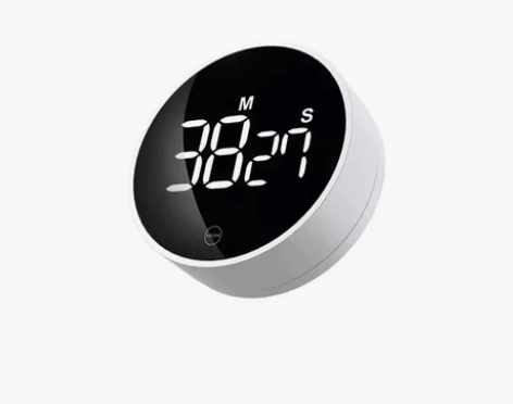 米物静享旋转计时器磁吸LED静音倒计时定时...
