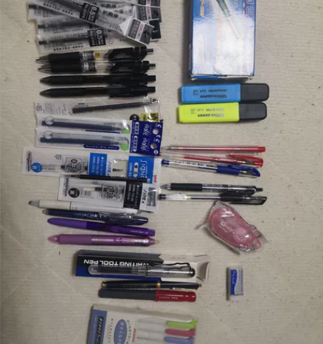 微笑钢笔 pilot多色可擦水笔 记号笔 ...