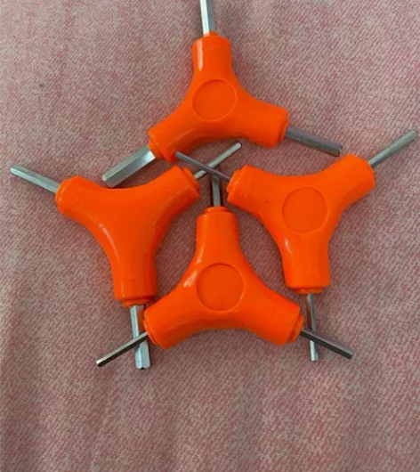 三叉内六角扳手自行车修理随车工具Y型六边螺...