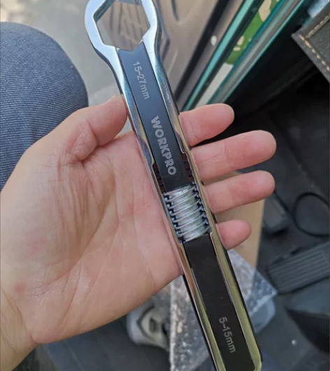 全新未用 多功能梅花扳手呆扳手开活口高级两...