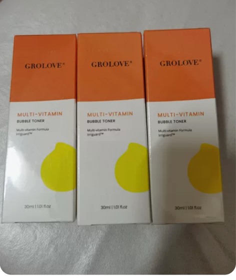 歌如兰  3瓶维他命泡泡精萃水30ml，4...