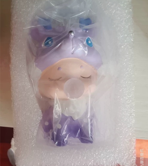 可爱神兽盲盒家居摆件娃娃国风车饰卡通少女心...