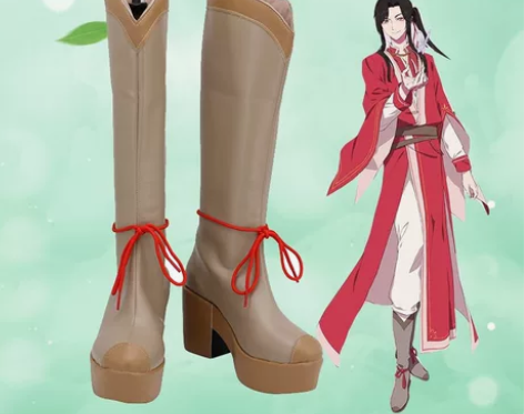 【出/换】天官赐福动漫少年花城c服+鞋 鞋...