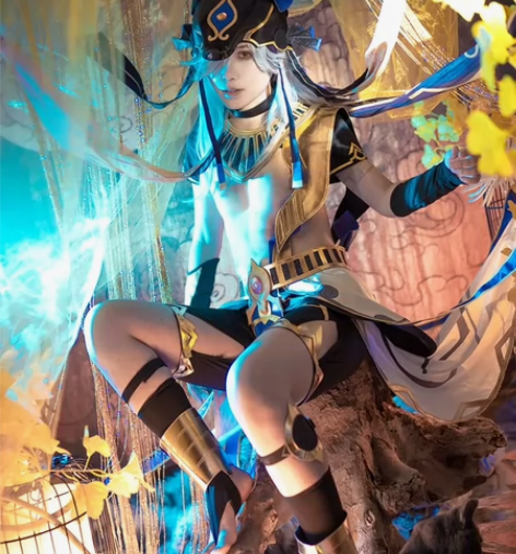 【预售】漫骨cos 原神cos服赛诺cos...