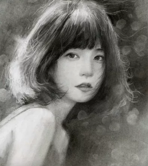 素描画像定制手绘彩铅画代画人物画肖像画真人...