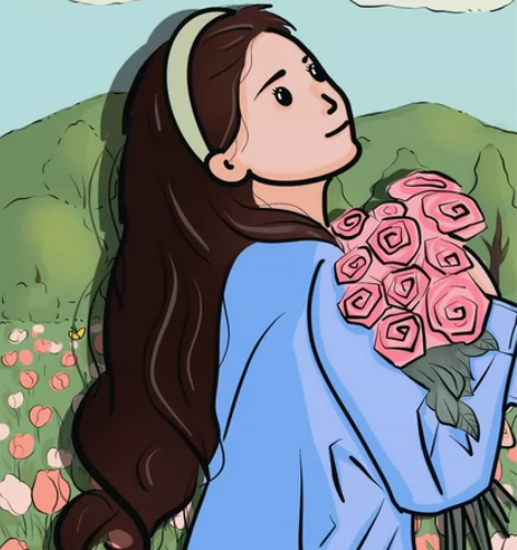 Q版豆豆眼手绘头像 定制情侣头像 卡通头像...