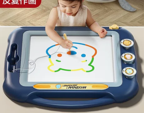 儿童画画板磁性批发宝宝写字板磁力绘画板超大...