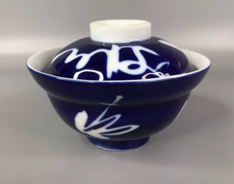 日本回流 日本回流瓷器 盖碗 霁蓝水晶釉 ...