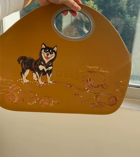 obag意大利制造大号月亮包+原创设计师手...