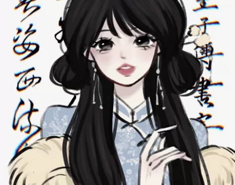 【MAY风】Q版手绘头像定制设计卡通人物照...