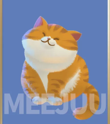 宠物头像约稿Q版手绘头像可爱猫咪狗狗 毛茸...