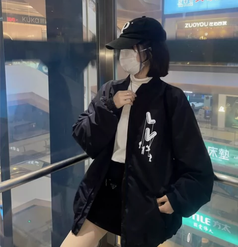 LYVT春季伞兵印花外套采用高级全密卡丝隆...