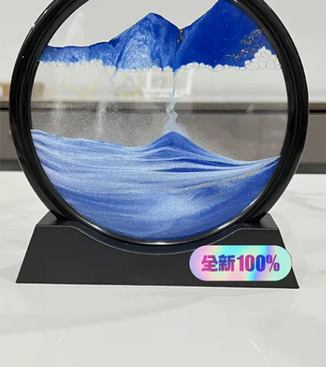 流沙画摆件 艺术沙漏 装饰品礼物 三月二十...