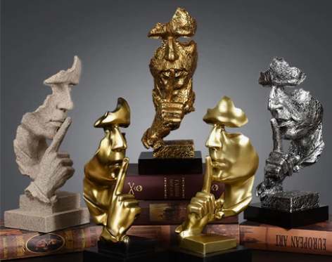 非常好的艺术品！北欧风格！沉默是金客厅酒柜...