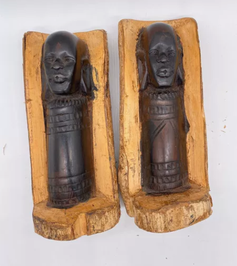 非洲黑木黑檀木雕纯手工艺品家居装饰创意收藏...