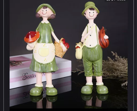 全新2个装，低价处理一些摆件，创意古典风情...