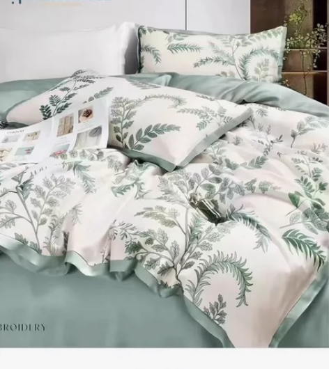 *植*正宗60S莱赛尔天丝四件套??专柜同...