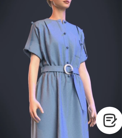 CLO3d虚拟服装成衣建模渲染制作 提供样...