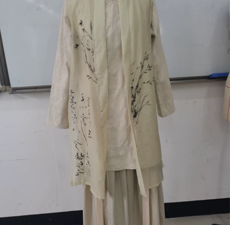 服装设计作业 成衣 一套 原创 宋制改良 ...