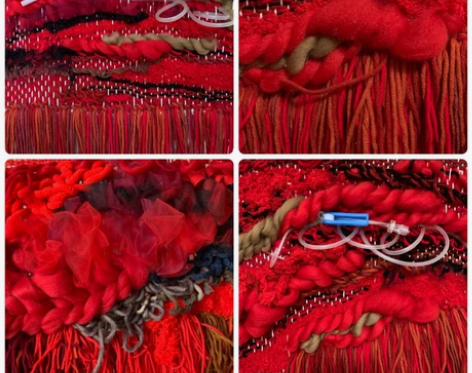 纤维艺术编织 面料再造 面料二次改造 手工...