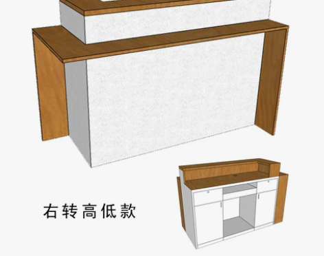 奶茶店烘焙店收银台服装店铺小型儿童画室吧台...