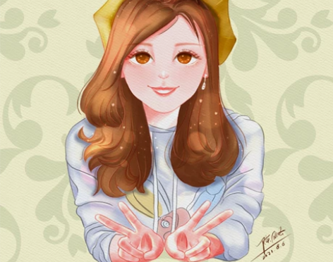 手绘头像约稿高清细节可做头像手机电脑桌面 ...