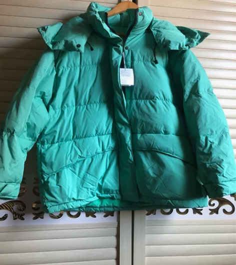 bobo1972糖果色羽绒服女冬季宽松保暖...