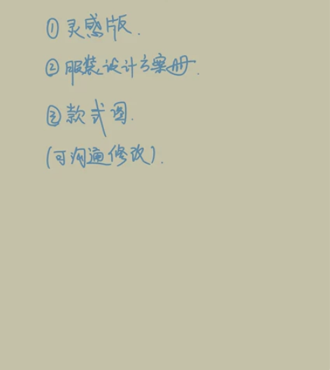 灵感版 款式拼贴 流行趋势 完整方案册  ...