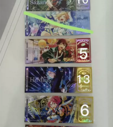 【偶像梦幻祭】 偶像梦幻祭镭射票 es镭射...