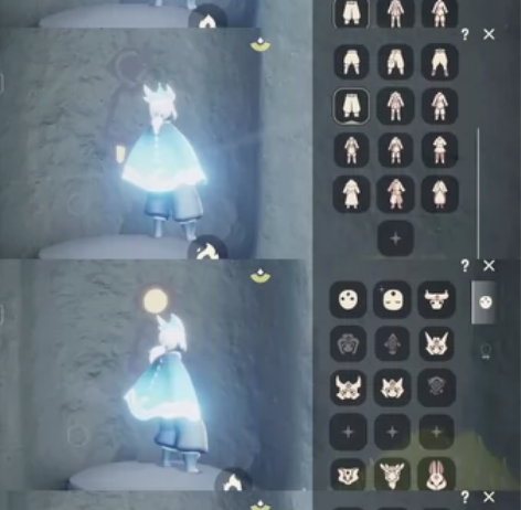 安卓光遇官服成品号  巫师 鹿角 白萧 正...