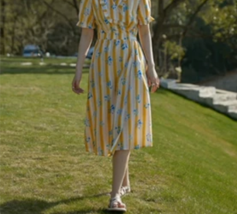 独束大码女装微胖mm法式温柔气质连衣裙20...