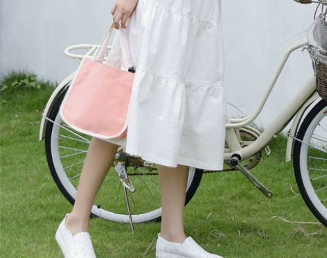 白色雪纺半身裙女中长款2022夏季薄款高腰...