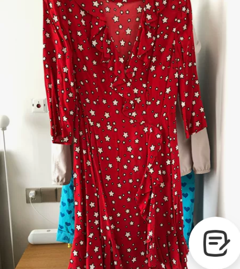 claudie pierlot红色连衣裙3...