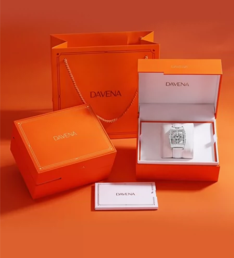 DAVENA蒂玮娜时来运转扑克女神手表女款...
