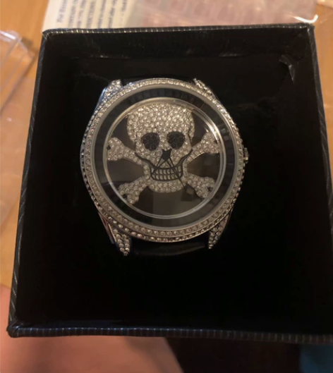 davena骷髅手表 绝版正品 有些年份的...