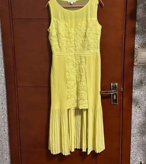 季候风连衣裙。文艺风格。165/88A。九...