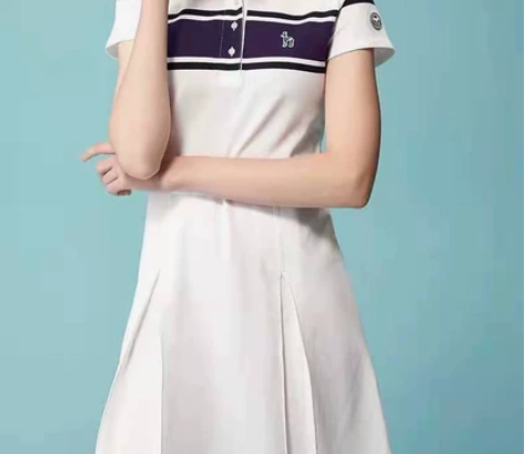 哈吉斯学院风针织连衣裙 码数155.适合9...