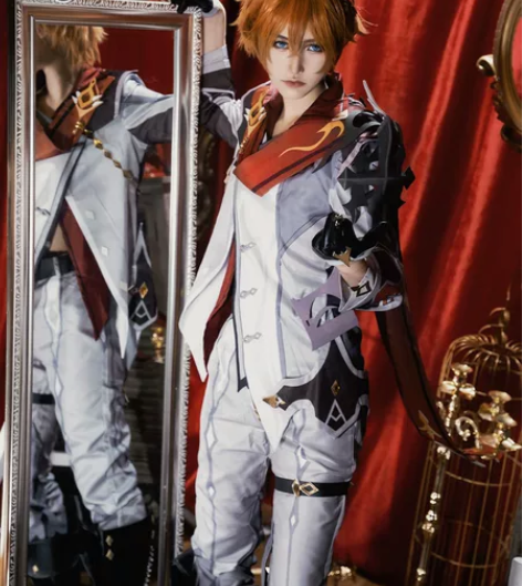 猫与三町目 达达利亚性转s码。配饰都是别针...