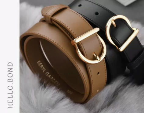 全新，最后几十条真皮皮带女士时尚百搭连衣裙...