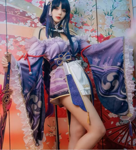 【预租】【悠窝窝】原神雷电将军同人女仆co...