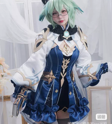 悠窝窝砂糖COS服全套原神 xl大码，从前...