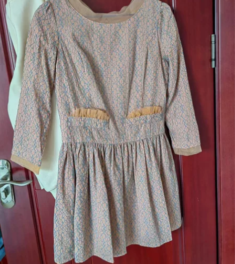 裙子，春秋季裙子，显瘦气质型裙子，田园风，...