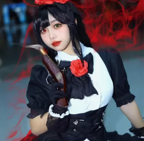 [已预定]狂三五年前灵装cos 衣服（没链...