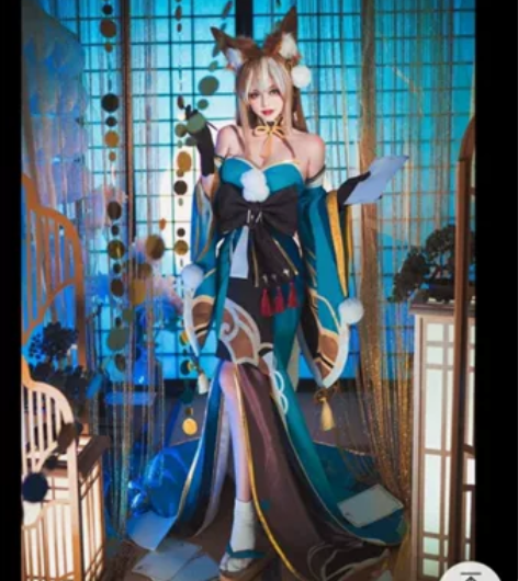 初兽猫家原神希娜小姐cos 初兽猫c服全套...