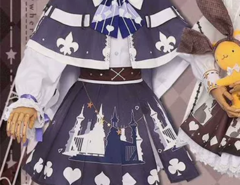 可刀，急出， 小物齐全有帽子，没有假毛，拍...